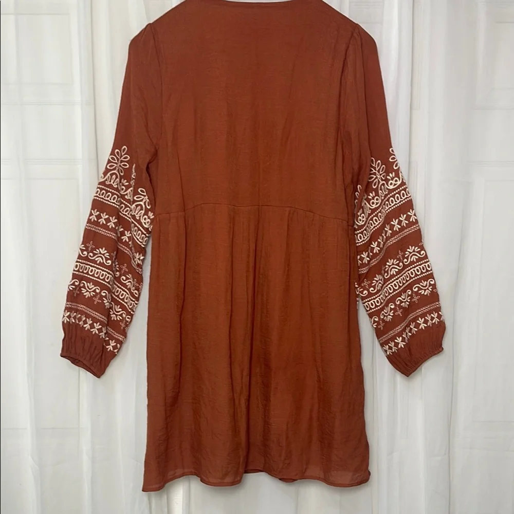 New Savanna Jane - Boho Style Dress with embroidery size L - Picture 4 of 7
